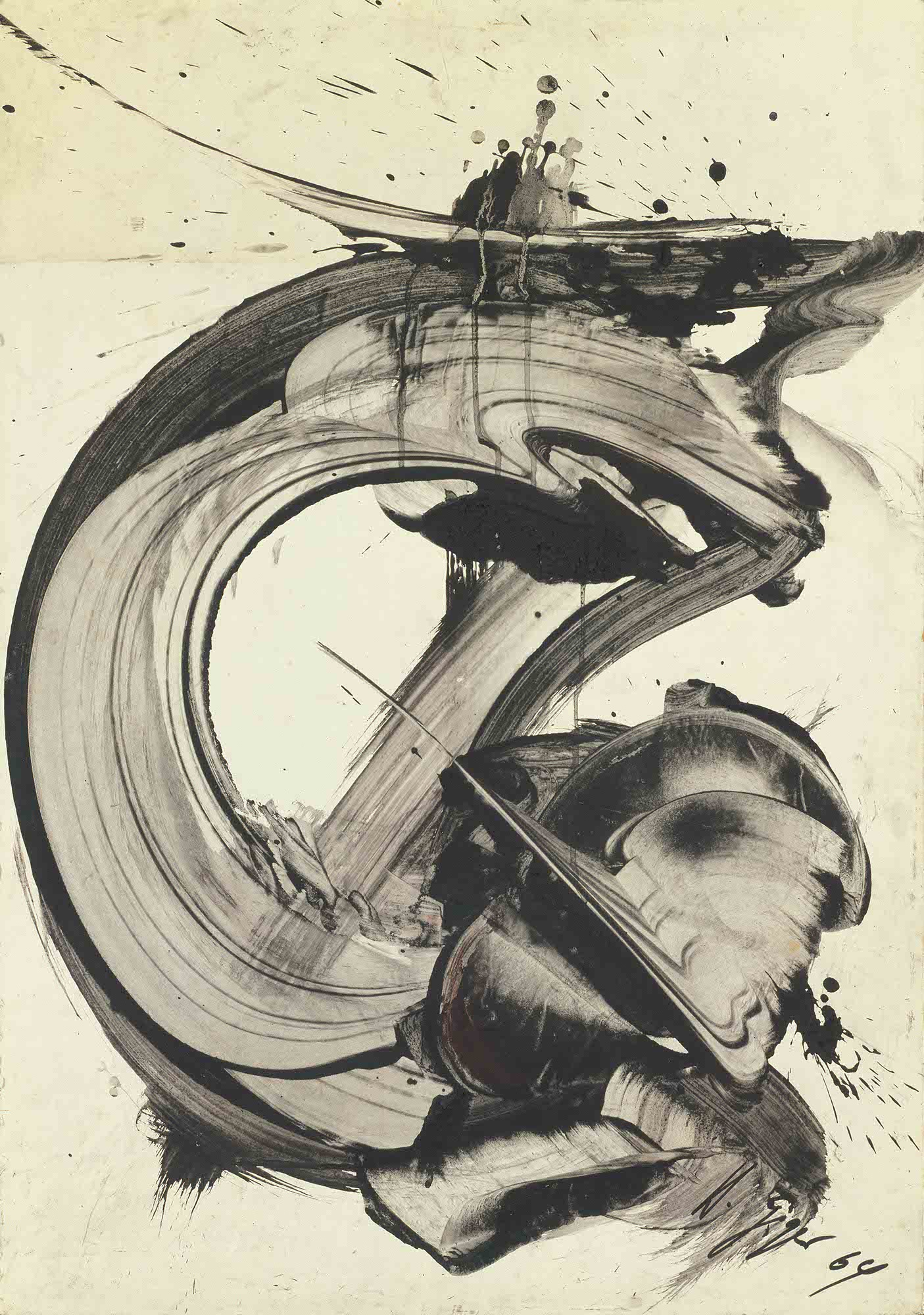 Tachistisches Kleisterbild (1964)
