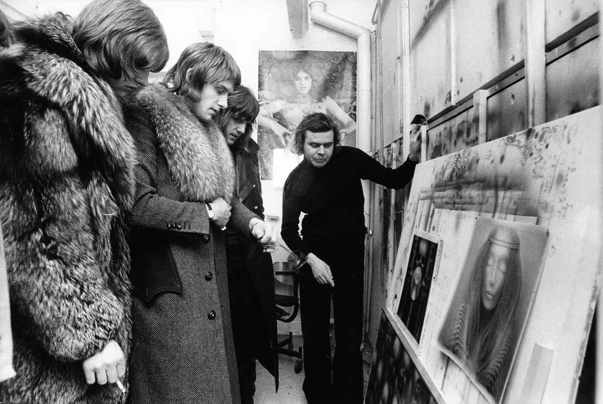ELP in Gigers Studio (1973)